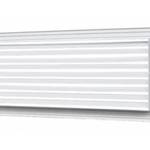 Решетка однорядная с фиксированными жалюзями Р1-35