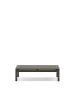 Журнальный столик Sorells из зеленого алюминия 57 x 91 см