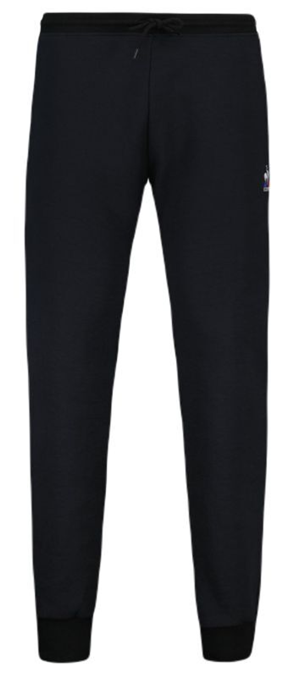 Мужские теннисные штаны Le Coq Sportif ESS Pant Slim N°1 SS23 - черный