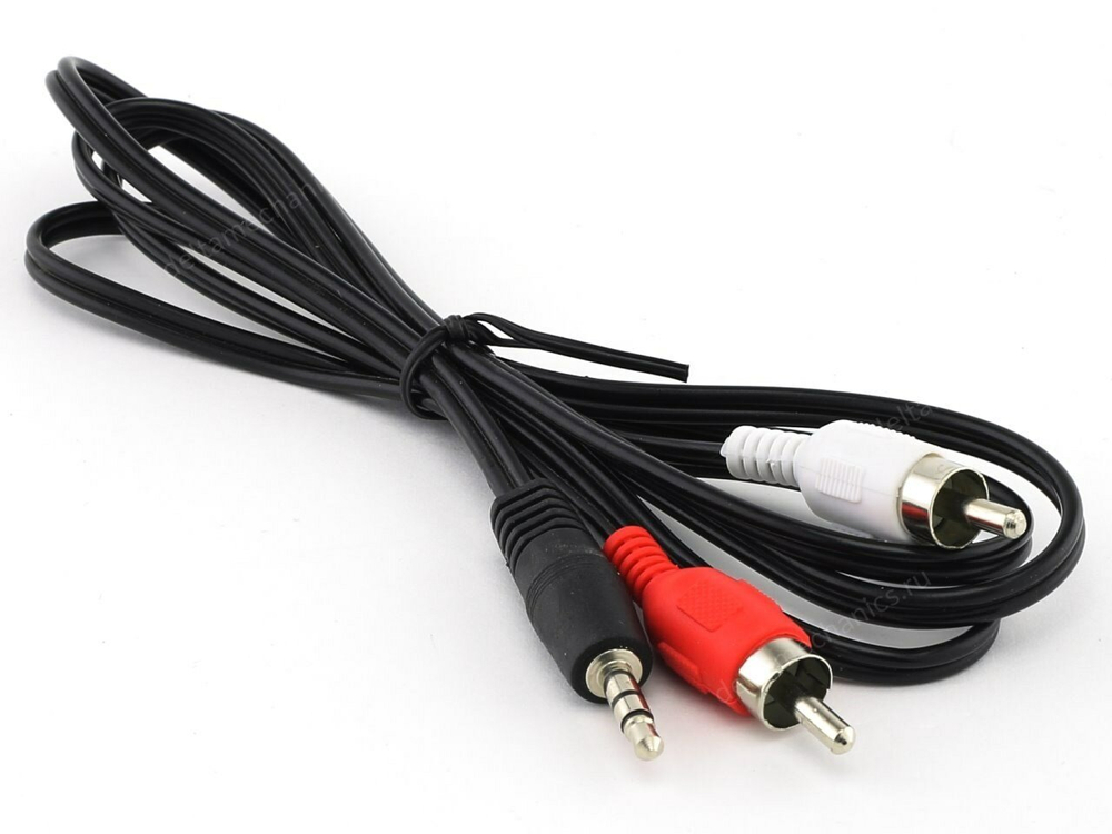 Шнур Cabletech 3,5 Jack-2RCA 1.2м