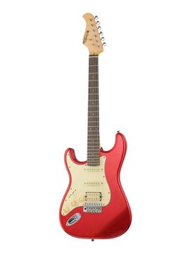 Электрогитара ST83RA, леворукая, красная, Prodipe JMFST83LHRACA