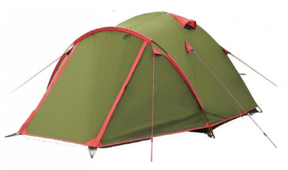 Палатка Tramp Lite Camp 3, артикул TLT-007.06, цвет Зеленый