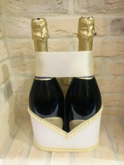 Украшение на шампанское