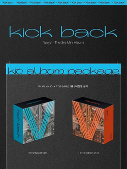 Альбом WAYV - KICK BACK 3rd Mini Album KIHNO KIT RANDOM Version
