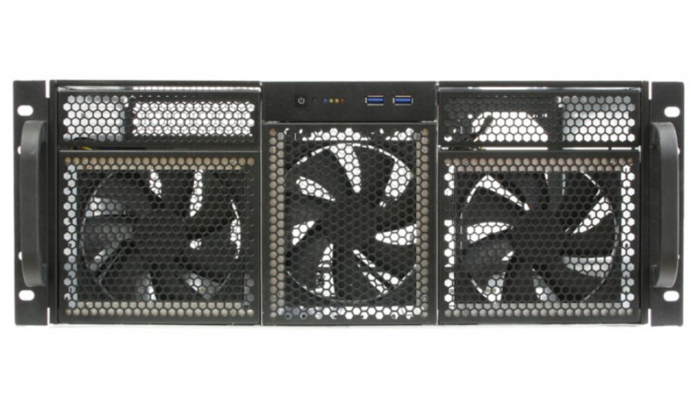 Корпус серверный 4U Procase RE411-D2H15-FC-55