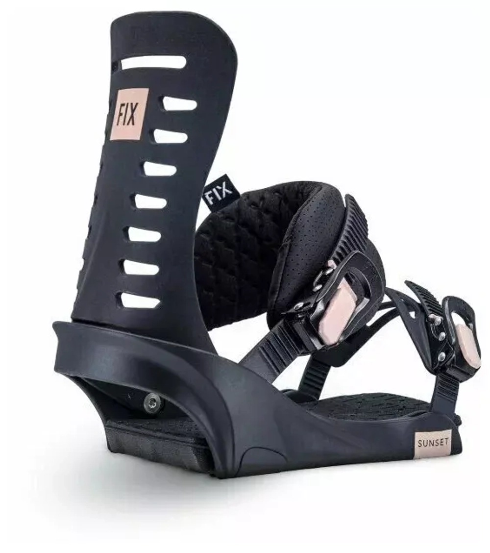 Крепление FIX Women`s Snowboard Bindings Sunset black (S/M)