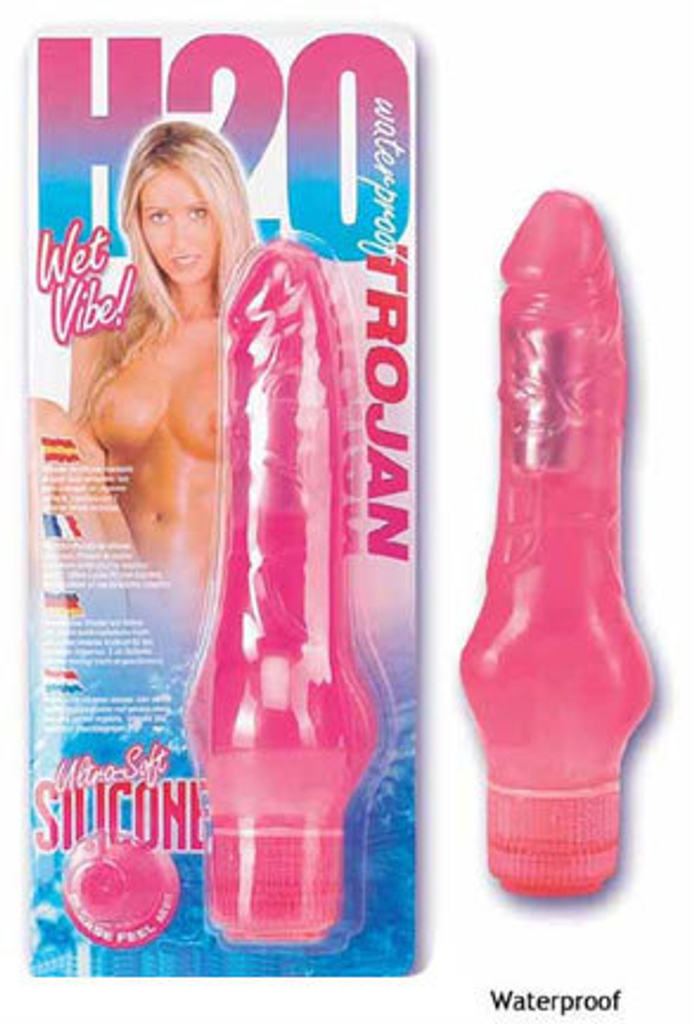 Вибратор с клиторальным стимулятором