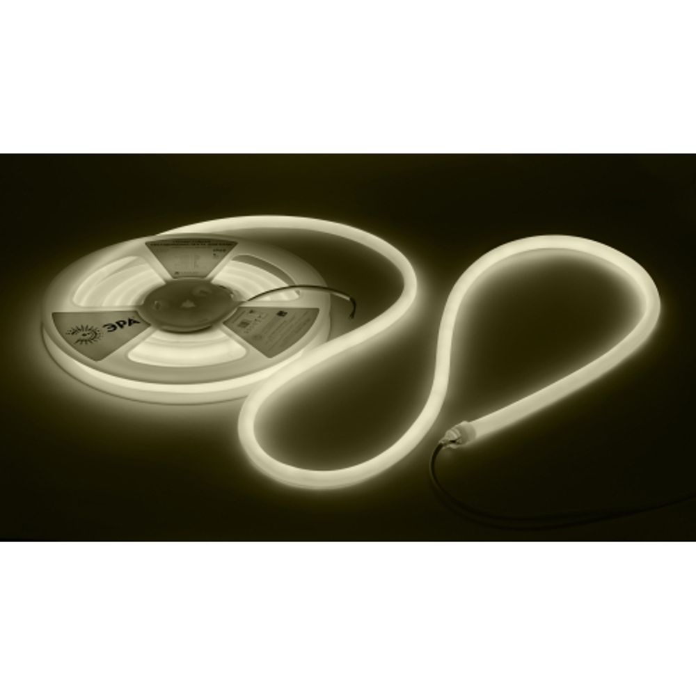 Комплект светодиодной ленты для бани и сауны ЭРА LS2835-9,6-120-24-3000K-IP68-5m-SET с блоком питания IP67 | Комплекты светодиодных лент