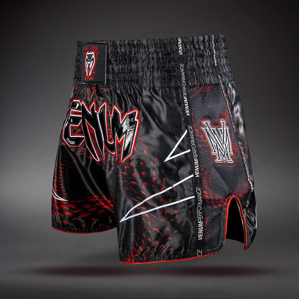Шорты Venum Matupa Muay Thai black/red/silver