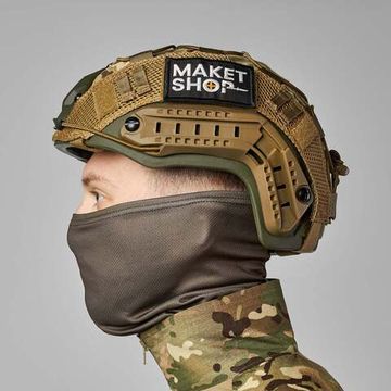 Рельсы на шлем, боковые направляющие планки для тактического шлема, coyote