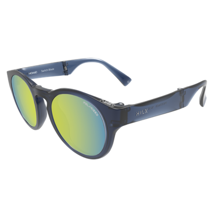 Спортивные очки HILX Switch Blade Matt Transparent Light Grey / Yellow Polarized Lens