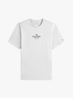 Футболка Tommy Hilfiger Hilfiger Logo Grey Heather