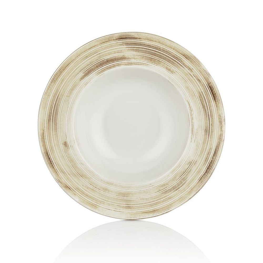 Тарелка глубокая 400 мл d 25 см h5,3 см для пасты, для супа   By Bone Innovation [6]