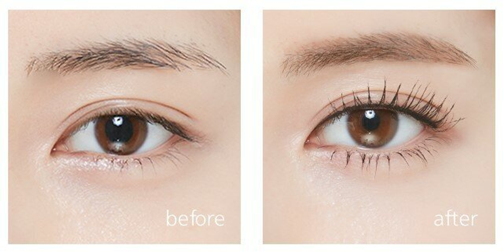 Тушь для ресниц Missha "The Style 4D", удлинение, подкручивание, объем, черная, 7 г