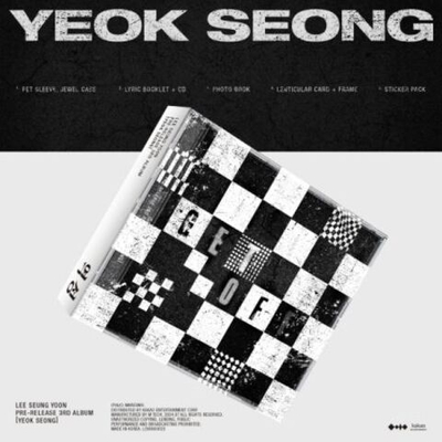 Альбом LEE SEUNG YOON - YEOK SEONG PRE-RELEASE 3rd Album Jewel Case Version