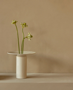 Ваза Audo Hana, H26 / Ashen, bone white, слоновая кость