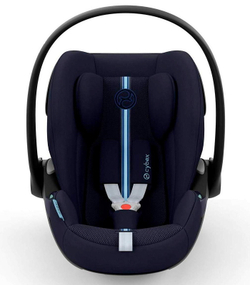 Коляска Cybex Priam IV Rosegold complete и автокресло Cloud G i-Size Ocean Blue Plus 3 в 1 Cozy Beige