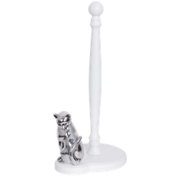 Держатель для полотенец Кошка Грация Сильвер