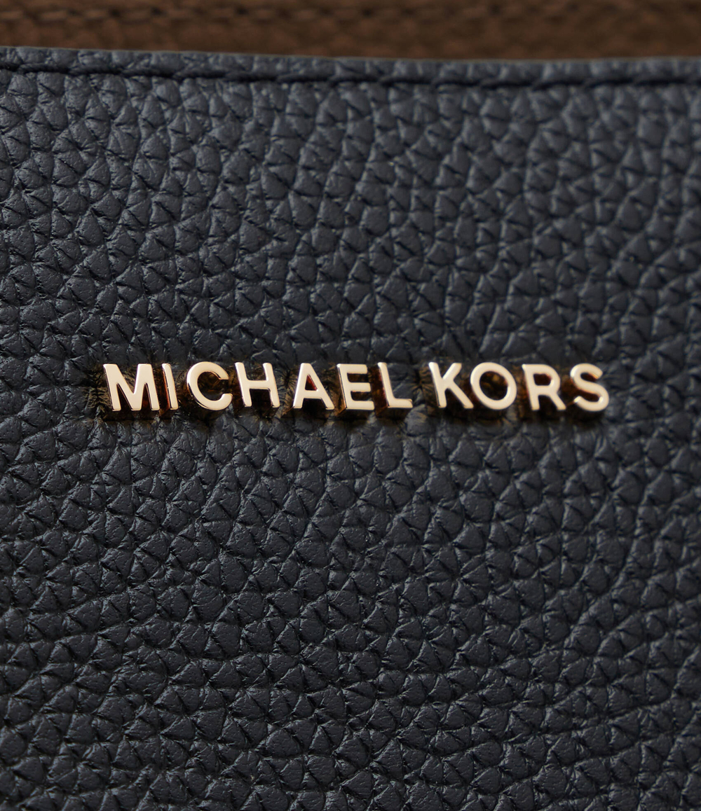 Кожаный шопер двухсторонний + поясная сумка Eliza Michael Kors - черный(30F3GZAT4T)