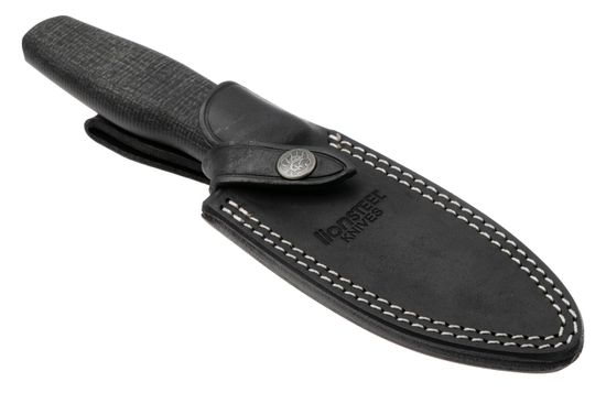 Нож Lion Steel ACHA - сталь M390, рукоять микарта, ножны кожа AH B BLGR