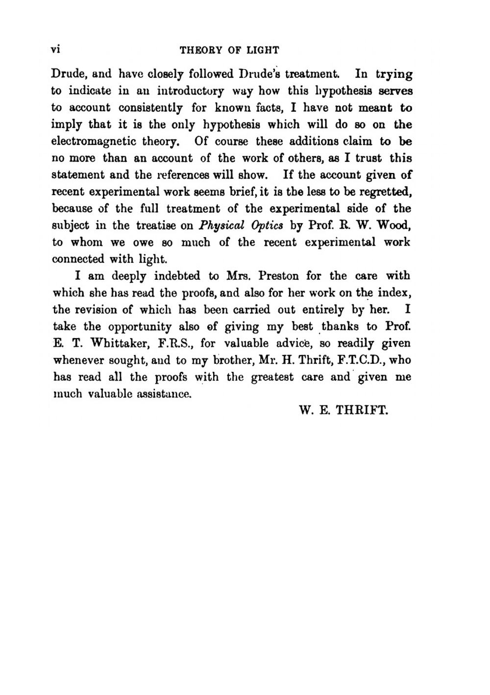 The theory of light | Thomas Preston