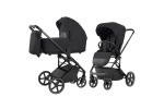 Коляска 2 в 1 Carrello Alfa CRL-6522 / 2025, Rock Black