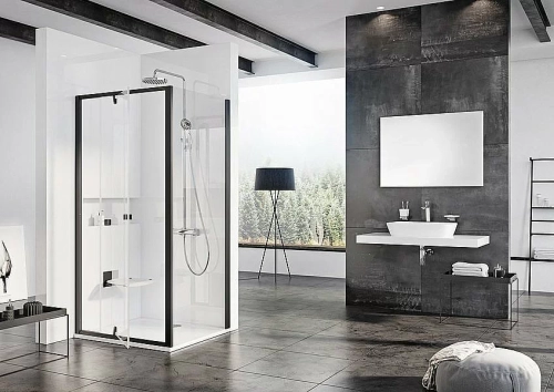Душевой уголок Ravak Pivot PDOP2 + PPS 90x120 черный