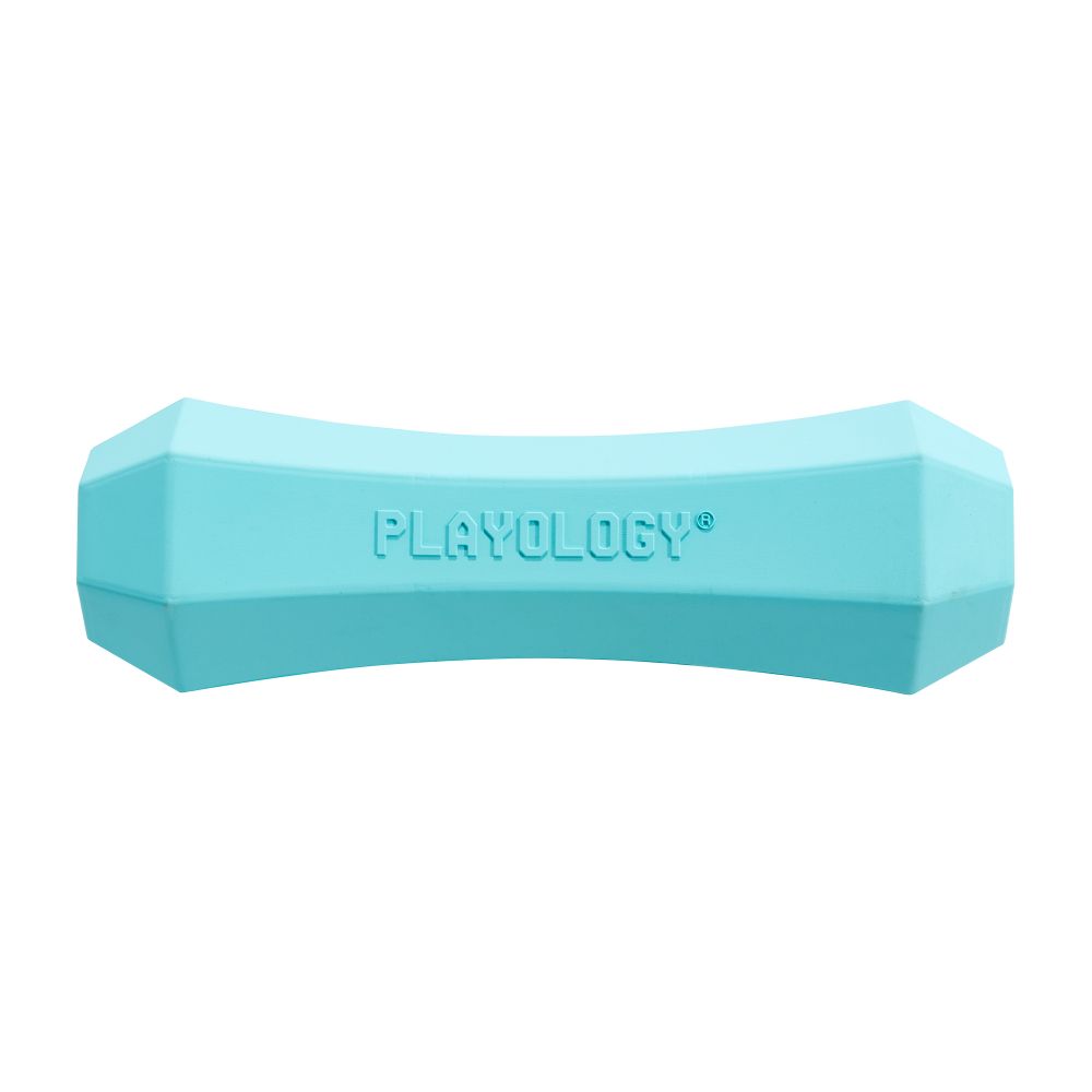 Жевательная палочка Playology SQUEAKY CHEW STICK для собак средних и крупных пород с ароматом арахиса, большая, цвет голубой Жевательная палочка Playology SQUEAKY CHEW STICK для собак средних и крупных пород с ароматом арахиса, большая, цвет голубой