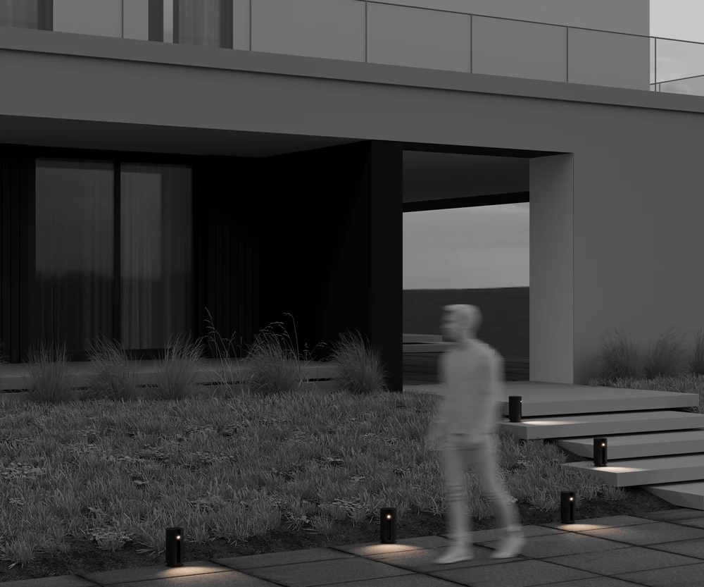 Ландшафтный светильник Maytoni CAVE O468FL-L3B3K