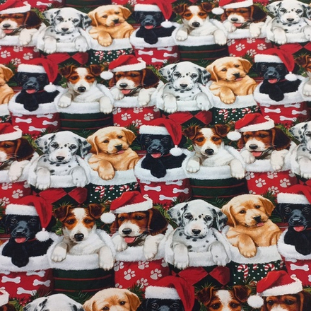 Футер 2х нитка петля Собаки-Барабаки