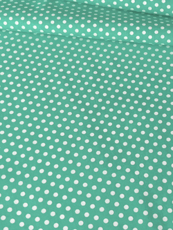 Ткань бязь плательная, рис. " Горох 6 мм", ширина 150 см, арт. 048