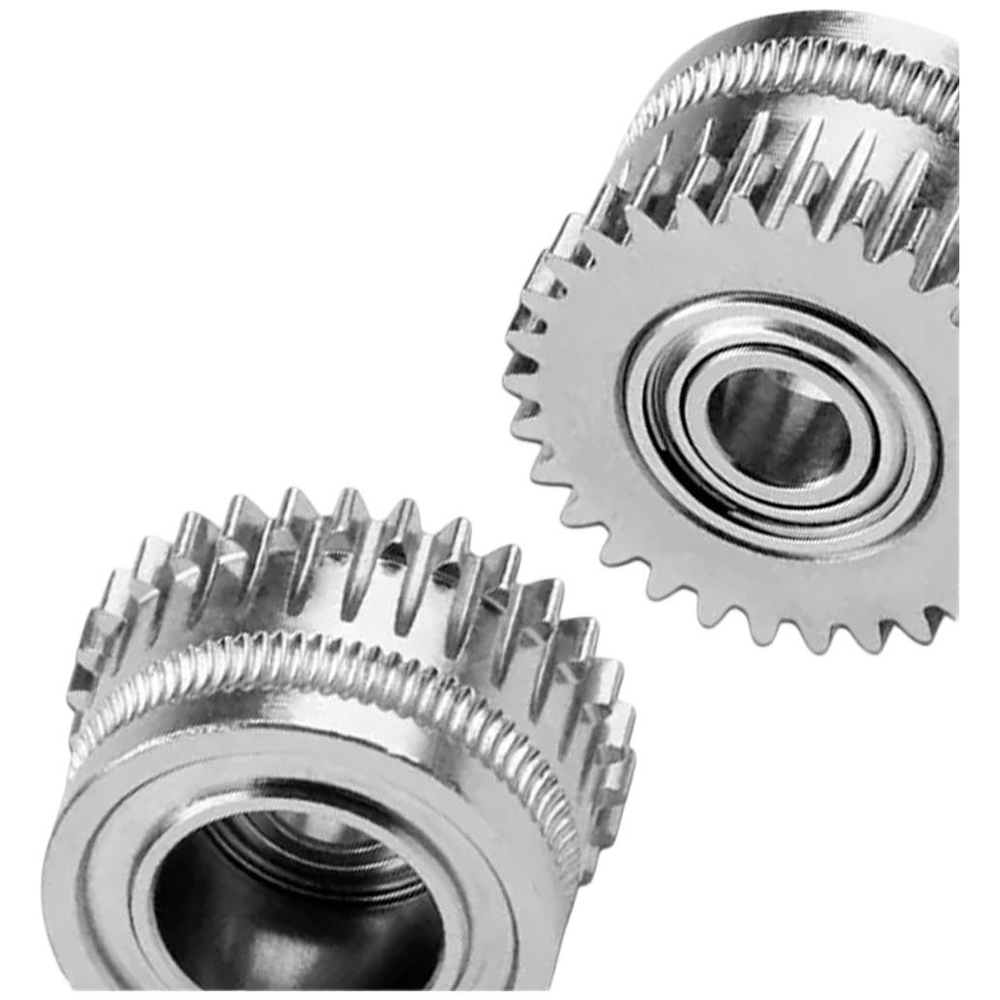 Металлические шестерни фидера/экструдера Creality K1/K1C/K1Max - 2 шт