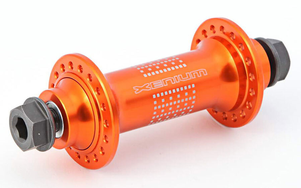 Втулка передняя Xenium STR-41 10mm 36H Orange