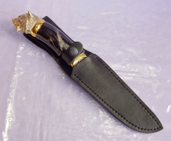 Нож дамасский "Медведь" /в коробке/