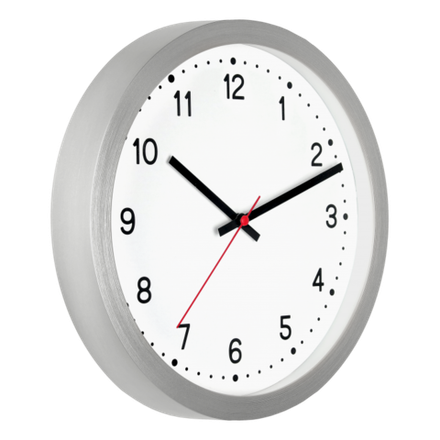 TROYKA Часы настенные "ЧАЛЛА" 27,5см серый