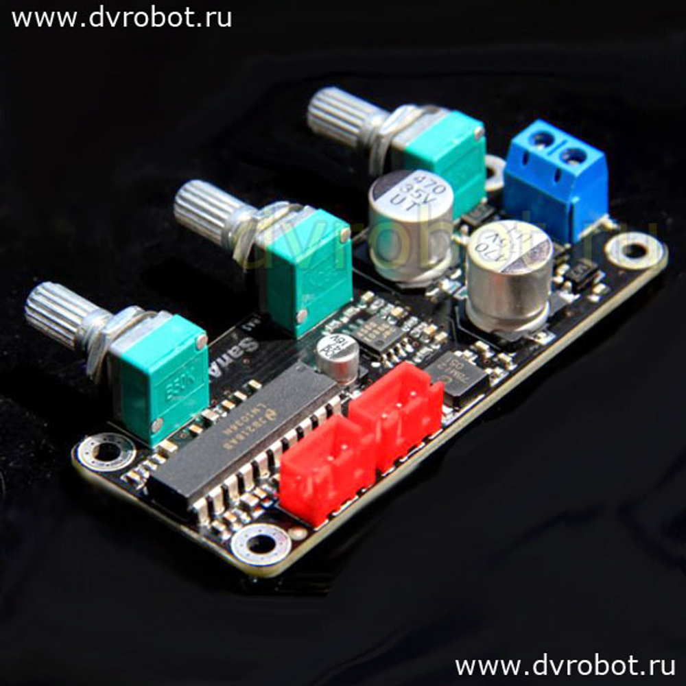 Усилитель частоты LM1036 + NJM4580