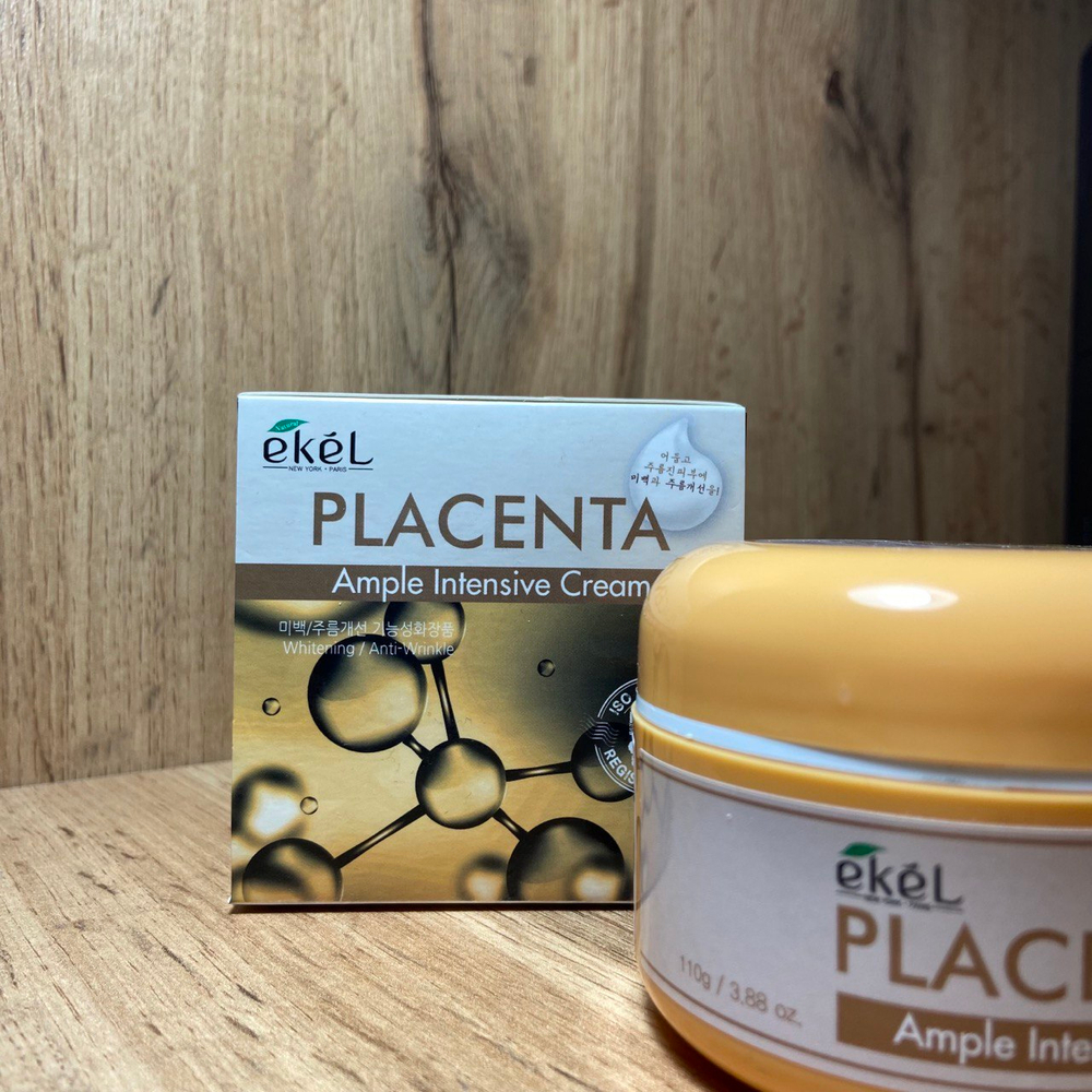 Крем для лица Ekel Placenta Ample Intensive ампульный с плацентой Cream 110 г