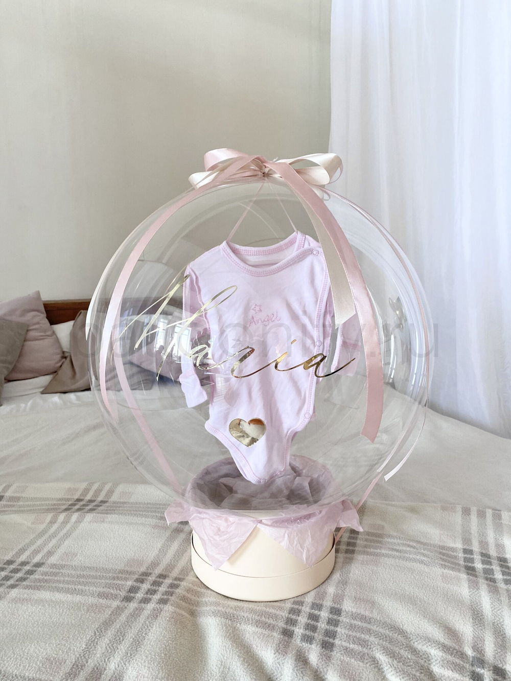 Бабл-бокс «Нежный сюрприз для малышки»