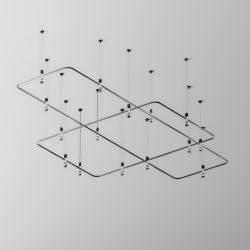 Радиусный коннектор для шинопровода Maytoni   TRX154-RC80-B