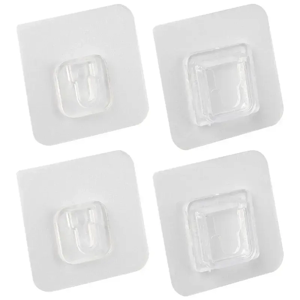 Крючки самоклеящиеся из двух деталей, 2 пары