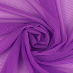 Сетка бельевая эластичная 80 г/м², шир.160 см / 3 метра, фиолетовый неон /068.violet.3/