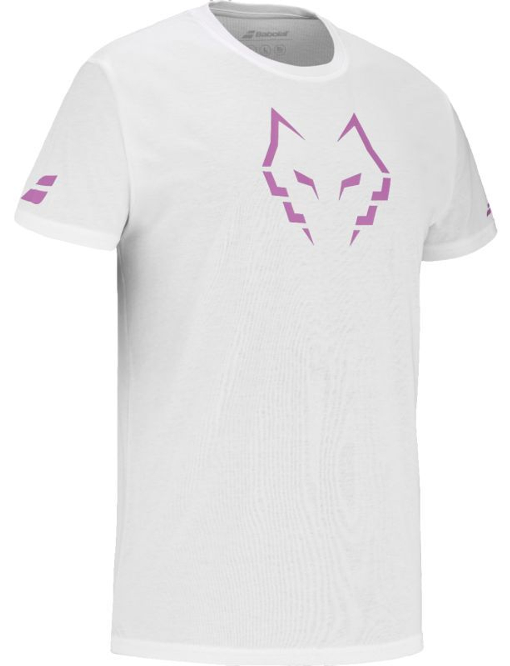 Мужская теннисная футболка Babolat Cotton Lebron - белый