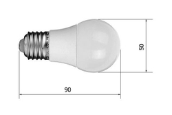 Лампа RGB с пультом 3W R50 E27 D2