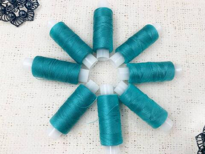 Нитки армированные 45ЛЛ 150 м, бирюза