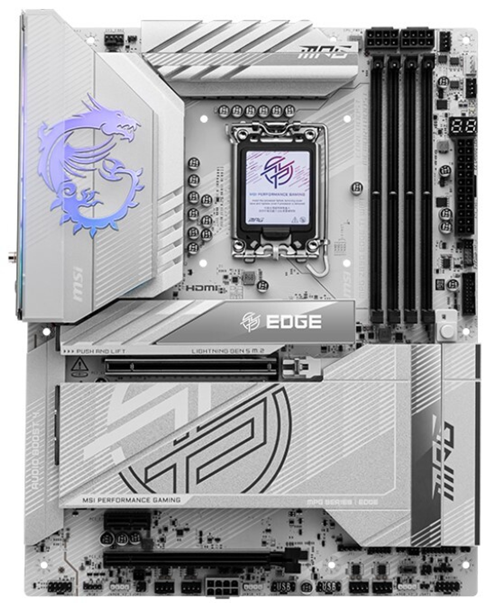 Материнская плата ATX MSI MPG Z890 EDGE TI WIFI