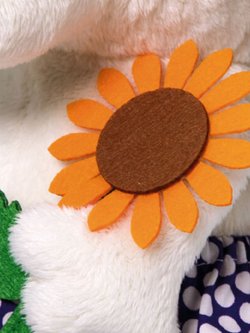 Мягкая игрушка Бартоломей Baby с подсолнухом 20см