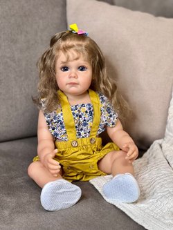 Кукла Реборн виниловая 55см в пакете (FA-040A)