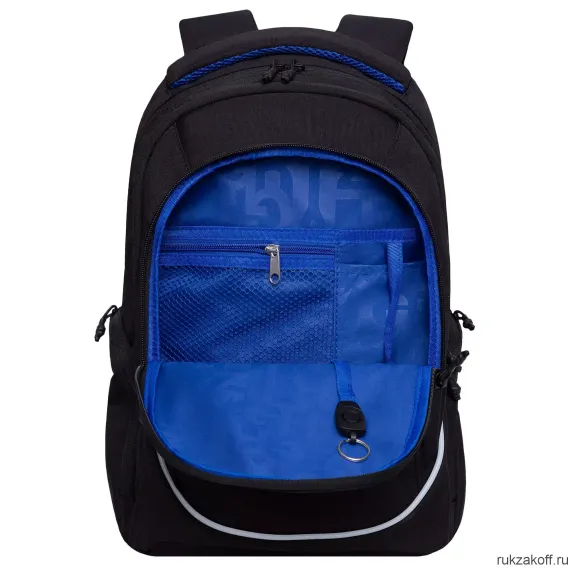 Çanta \ Bag \ RU-335-3 Рюкзак (/4 черный - синий)