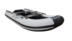 Лодка пвх riverboats (ривербот) rb - 430 (нднд) (цвет: белый/серый)