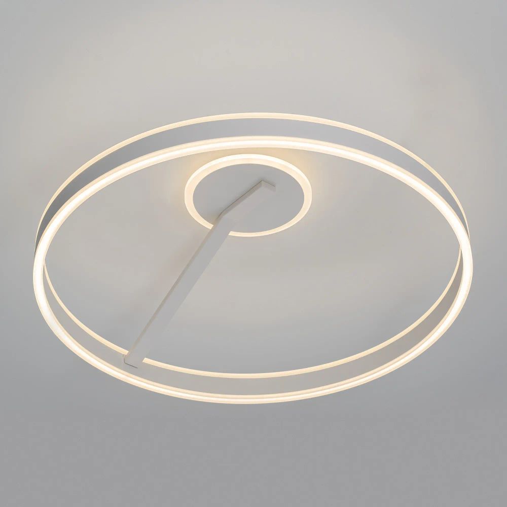 Citilux Дуэт CL719760 LED Люстра с пультом Белая